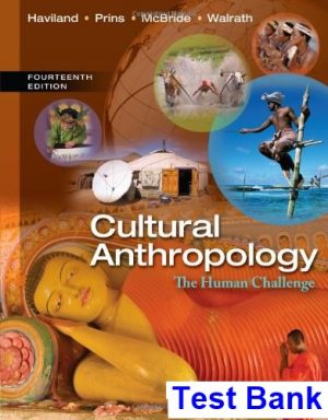 cultural anthropology human challenge 14th edition haviland test bank