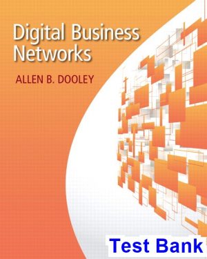 digital business networks 1st edition dooley test bank
