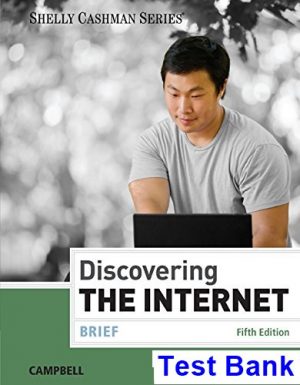 discovering internet brief 5th edition jennifer campbell test bank