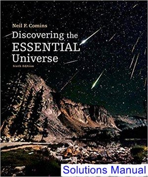 discovering the essential universe 6th edition comins solutions manual