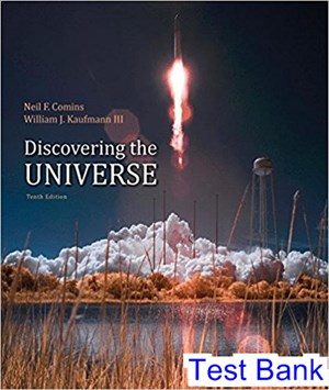 discovering the universe 10th edition comins test bank