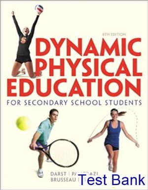 dynamic physical education for secondary school students 7th edition darst test bank
