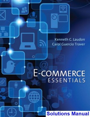 e commerce essentials 1st edition laudon solutions manual