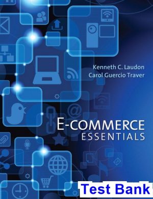 e commerce essentials 1st edition laudon test bank