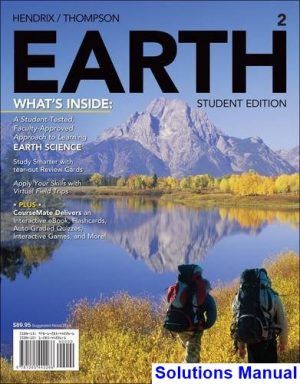 earth 2 2nd edition hendrix solutions manual