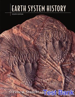 earth system history 4th edition stanley test bank