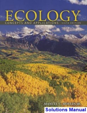 ecology 6th edition molles solutions manual