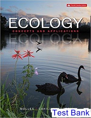 ecology canadian 4th edition molles test bank