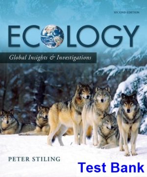 ecology global insights investigations 2nd edition stiling test bank