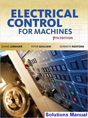 electrical control machines 7th edition lobsiger solutions manual
