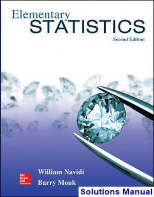 elementary statistics 2nd edition navidi solutions manual