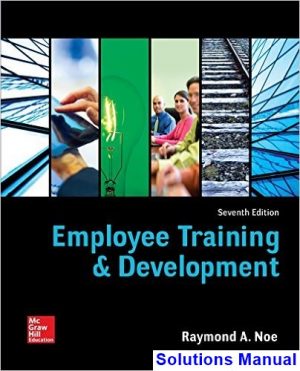 employee training development 7th edition noe solutions manual