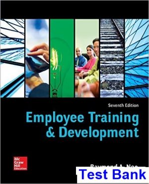 employee training development 7th edition noe test bank