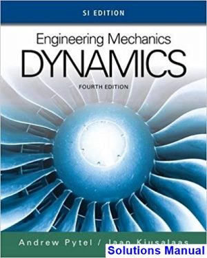 Engineering Mechanics Dynamics 8th Edition Meriam Solutions Manual