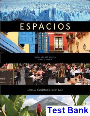 espacios 1st edition garcia test bank