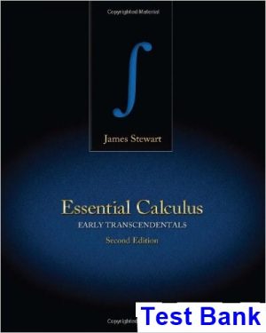 essential calculus early transcendentals 2nd edition james stewart test bank