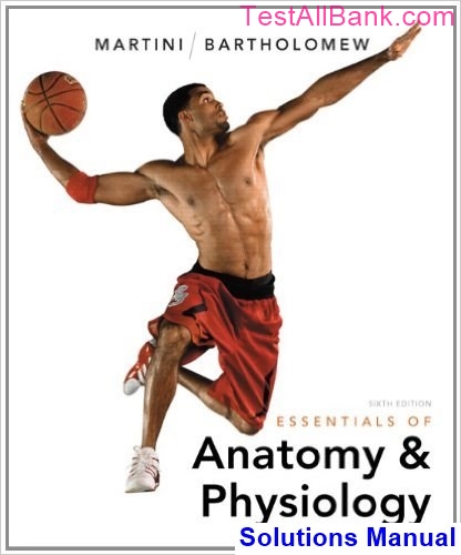 Essentials Of Anatomy And Physiology 6th Edition Martini Solutions Manual