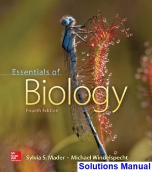 essentials biology 4th edition mader solutions manual