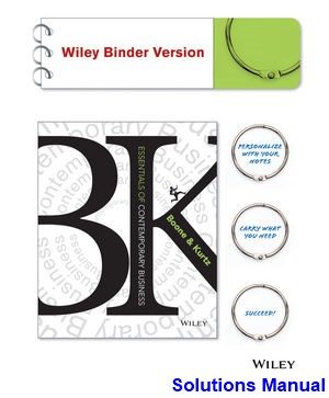essentials contemporary business 1st edition boone solutions manual