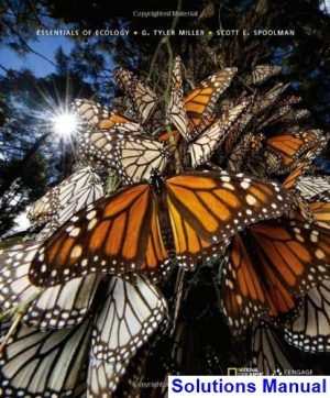 essentials ecology 7th edition miller solutions manual