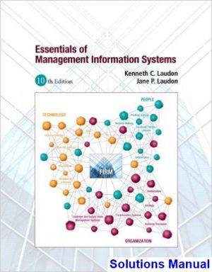 essentials mis 10th edition laudon solutions manual
