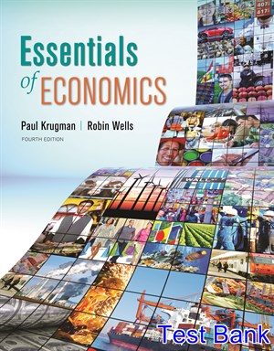 essentials of economics 4th edition krugman test bank