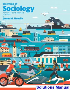 essentials sociology 12th edition henslin solutions manual