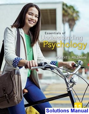 essentials understanding psychology 11th edition feldman solutions manual