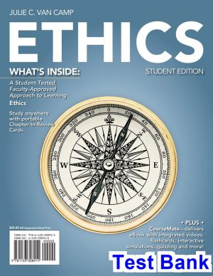 ethics 1st edition camp test bank