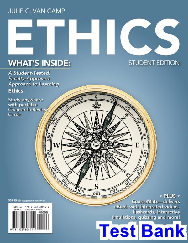 ethics 1st edition camp test bank