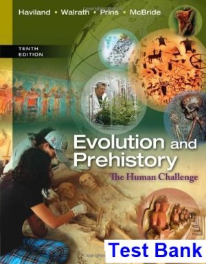 evolution prehistory human challenge 10th edition haviland test bank