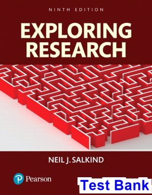 exploring research 9th edition salkind test bank