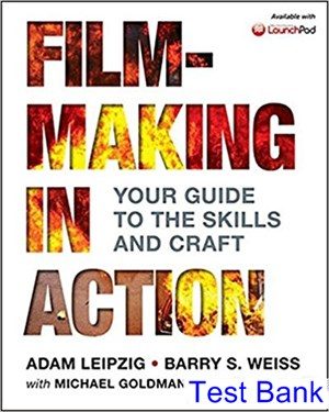 filmmaking in action 1st edition leipzig test bank