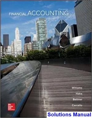 financial accounting 17th edition williams solutions manual