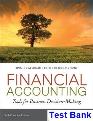 financial accounting 6th edition weygandt test bank