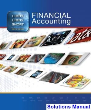 financial accounting 8th edition libby solutions manual