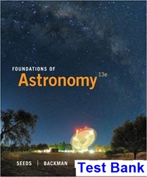 foundations astronomy 13th edition seeds test bank