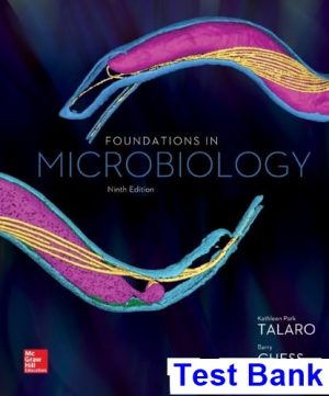 foundations microbiology 9th edition talaro test bank