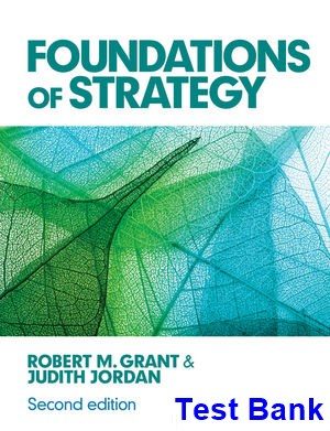 foundations strategy 2nd edition grant test bank