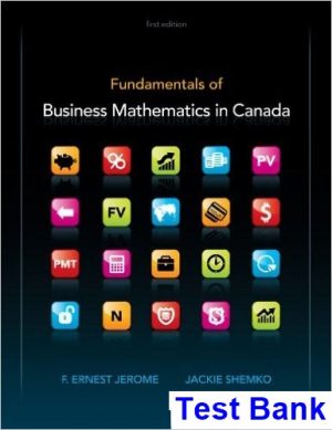 fundamentals business mathematics canada canadian edition canadian 1st edition jerome test bank