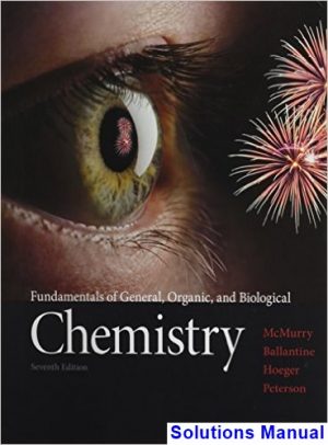 fundamentals general organic biological chemistry masteringchemistry 7th edition mcmurry solutions manual