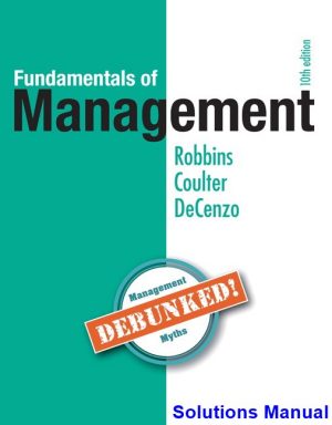 fundamentals management 10th edition robbins solutions manual