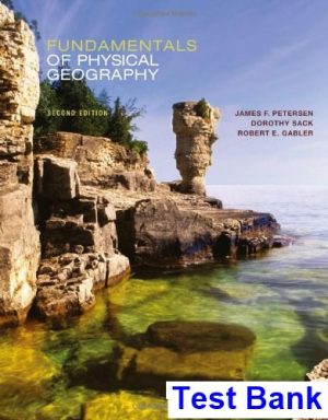 fundamentals physical geography 2nd edition petersen test bank