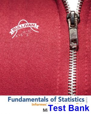 fundamentals statistics 4th edition michael sullivan test bank