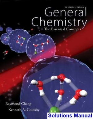 general chemistry essential concepts 7th edition chang solutions manual