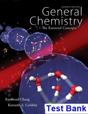 general chemistry essential concepts 7th edition chang test bank