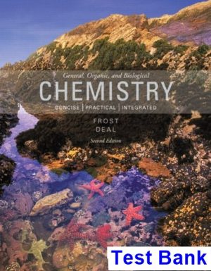 general organic biological chemistry 2nd edition frost test bank