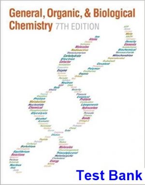 general organic biological chemistry 7th edition stoker test bank