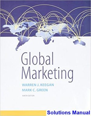 global marketing 9th edition keegan solutions manual