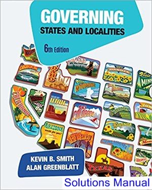 governing states and localities 6th edition smith solutions manual